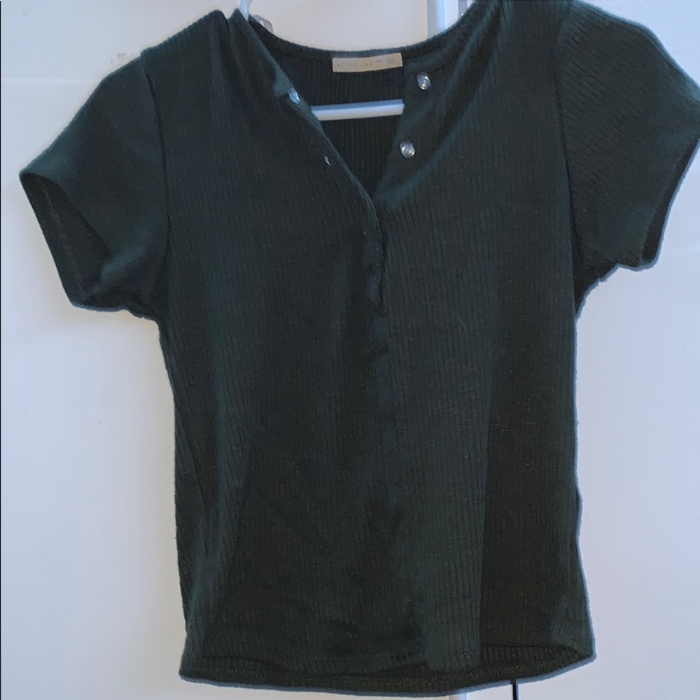 active usa ribbed tee!